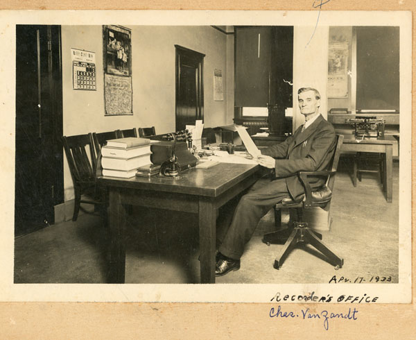 County Recorder 1933